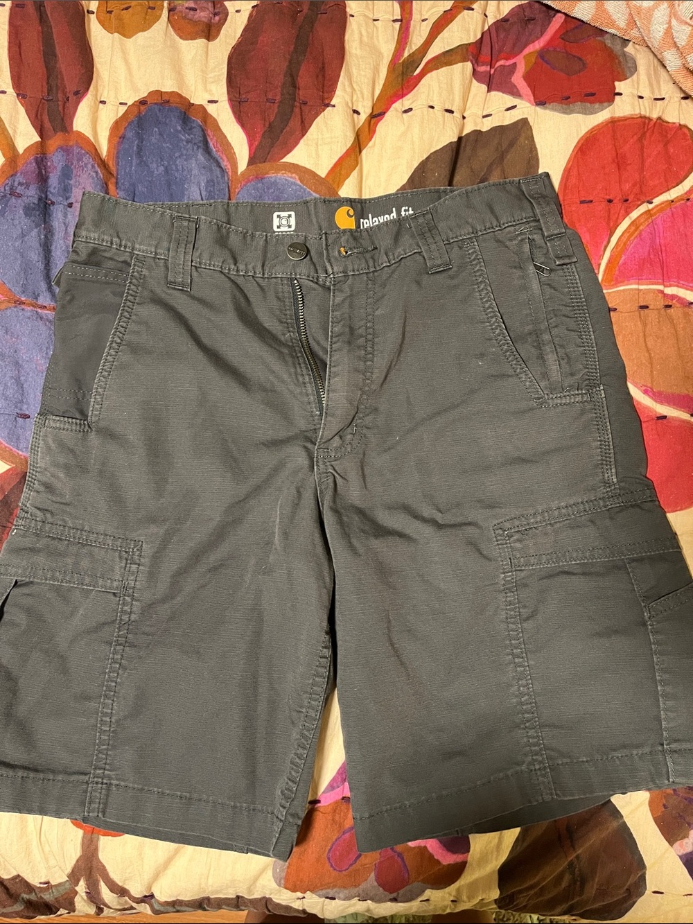 Carhartt Men's Dark Gray Cargo Shorts
